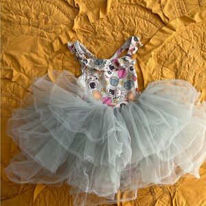 Kids Space Adventure Costume with Tulle Skirt